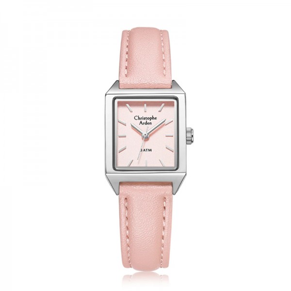 Christophe Arden CA 1004 Silver Pink Leather Lady LHLSSPN